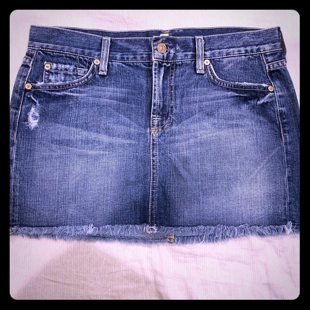 7 for all mankind skirt